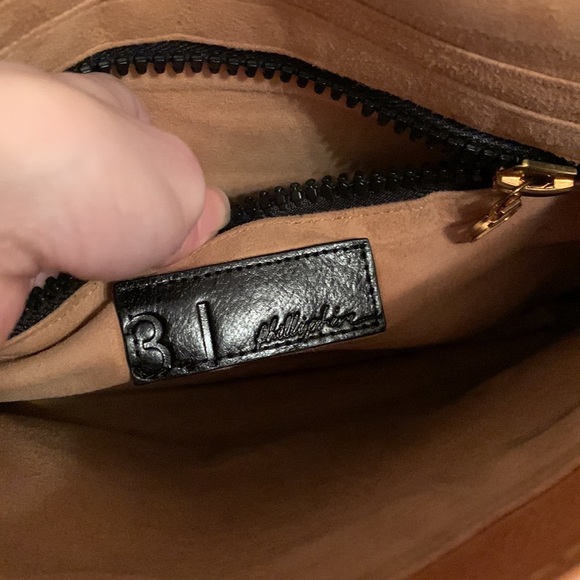 3.1 Phillip Lin Leather Envelope Bag with Suede Interior & Dustbag - Picture 5 of 9